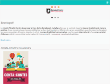 Tablet Screenshot of english-centre.com